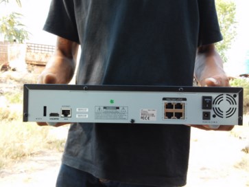 NVR 4 CH IP Camara